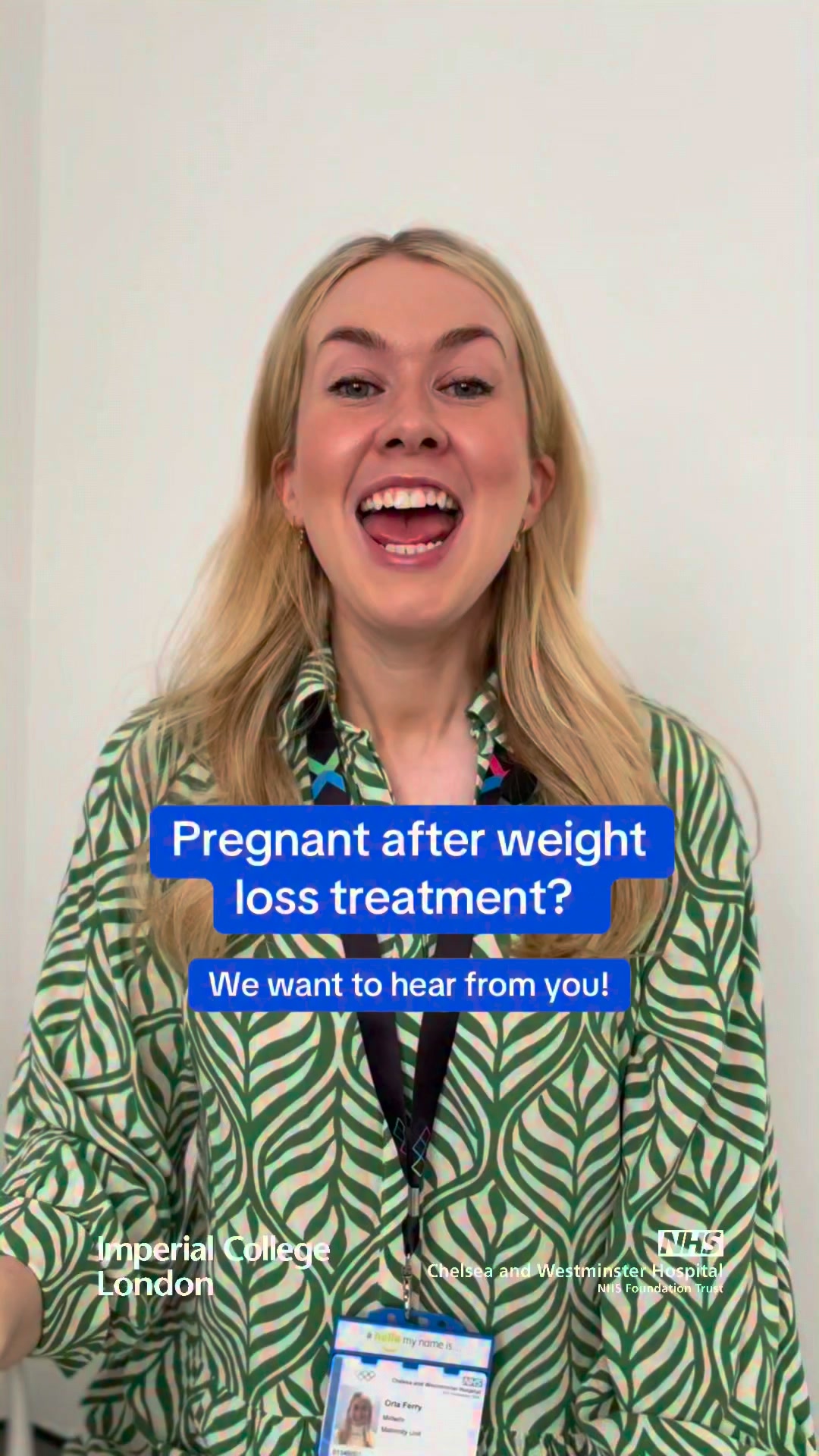 We’re recruiting participants for the I‑BEGIN Study at Chelsea and Westminster Hospital and Imperial College London., Are you pregnant or planning pregnancy with:, ✅ Prior bariatric surgery, ✅ 