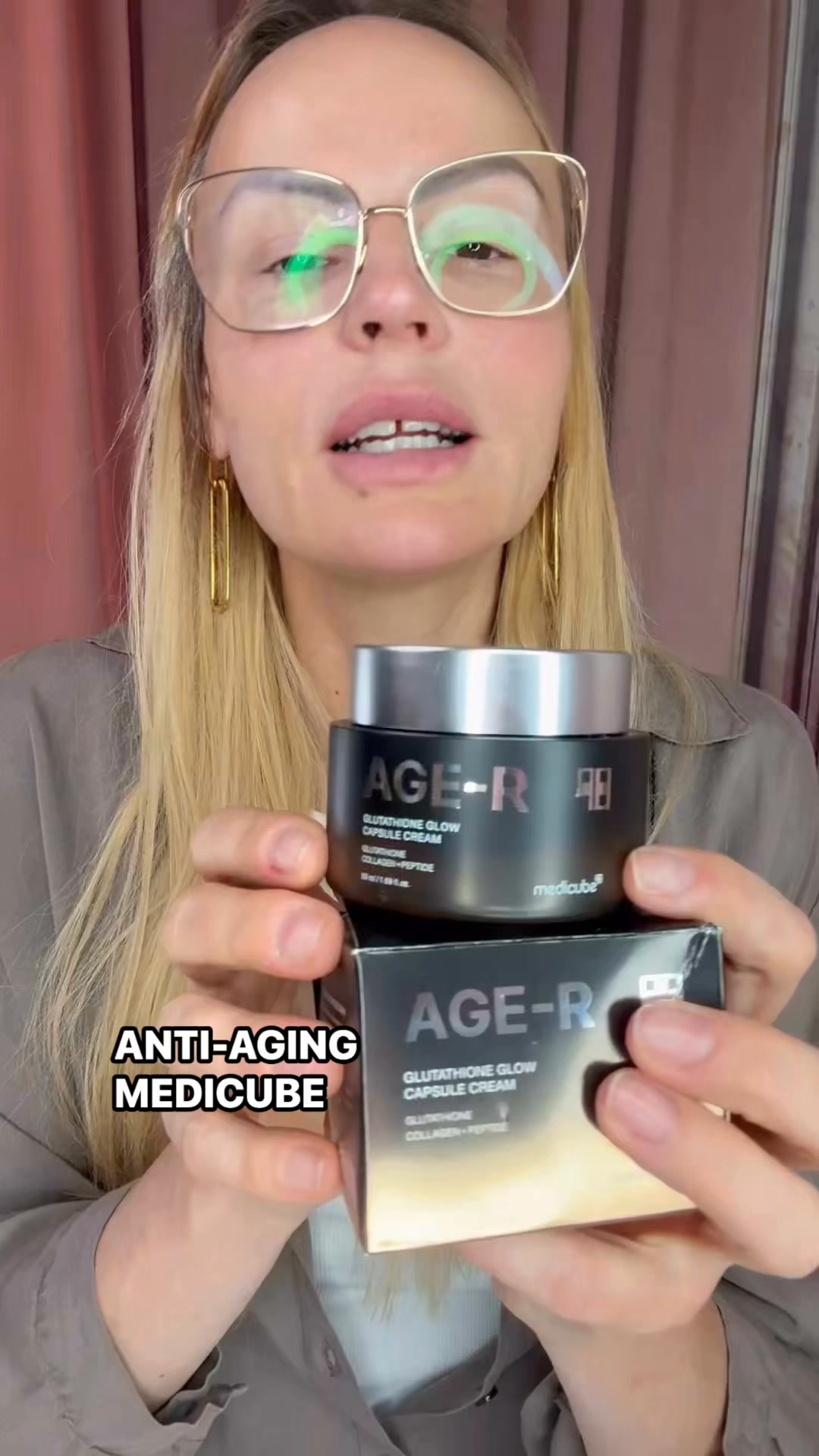 T34-51 🇰🇷MEDICUBE AGE-R GLUTATHIONE GLOW CAPSULE CREAM 🇰🇷, KREM ROZJAŚNIAJĄCO NAWILŻAJĄCY Z KAPSUŁKAMI , ✅ KOD: 5444 KR , ✅ CENA: 69 zł (rynkowa ok 90zł) , ✅ POJEMNOŚĆ: 50 ml , SERIA MEDICUBE AGE-R: 