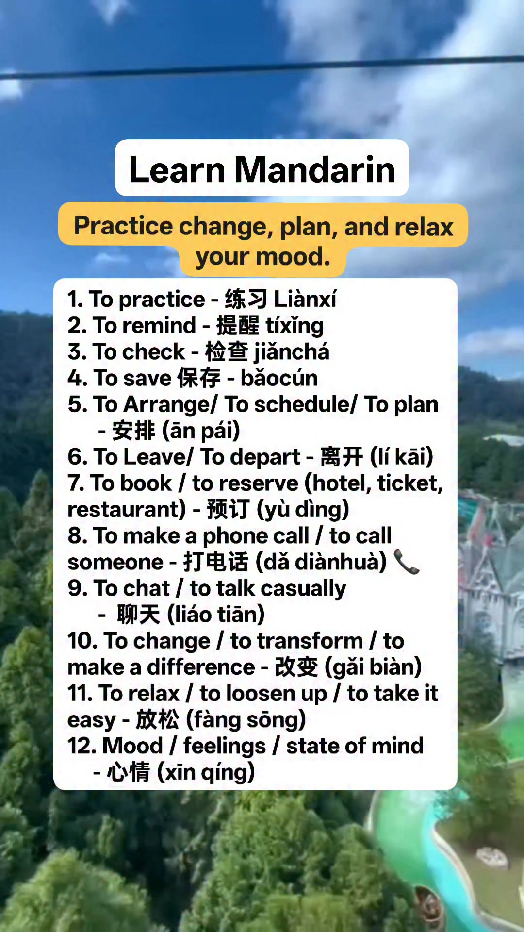 Let’s practice Chinese pronunciation every day.😊Wǒmen měitiān liànxí ...