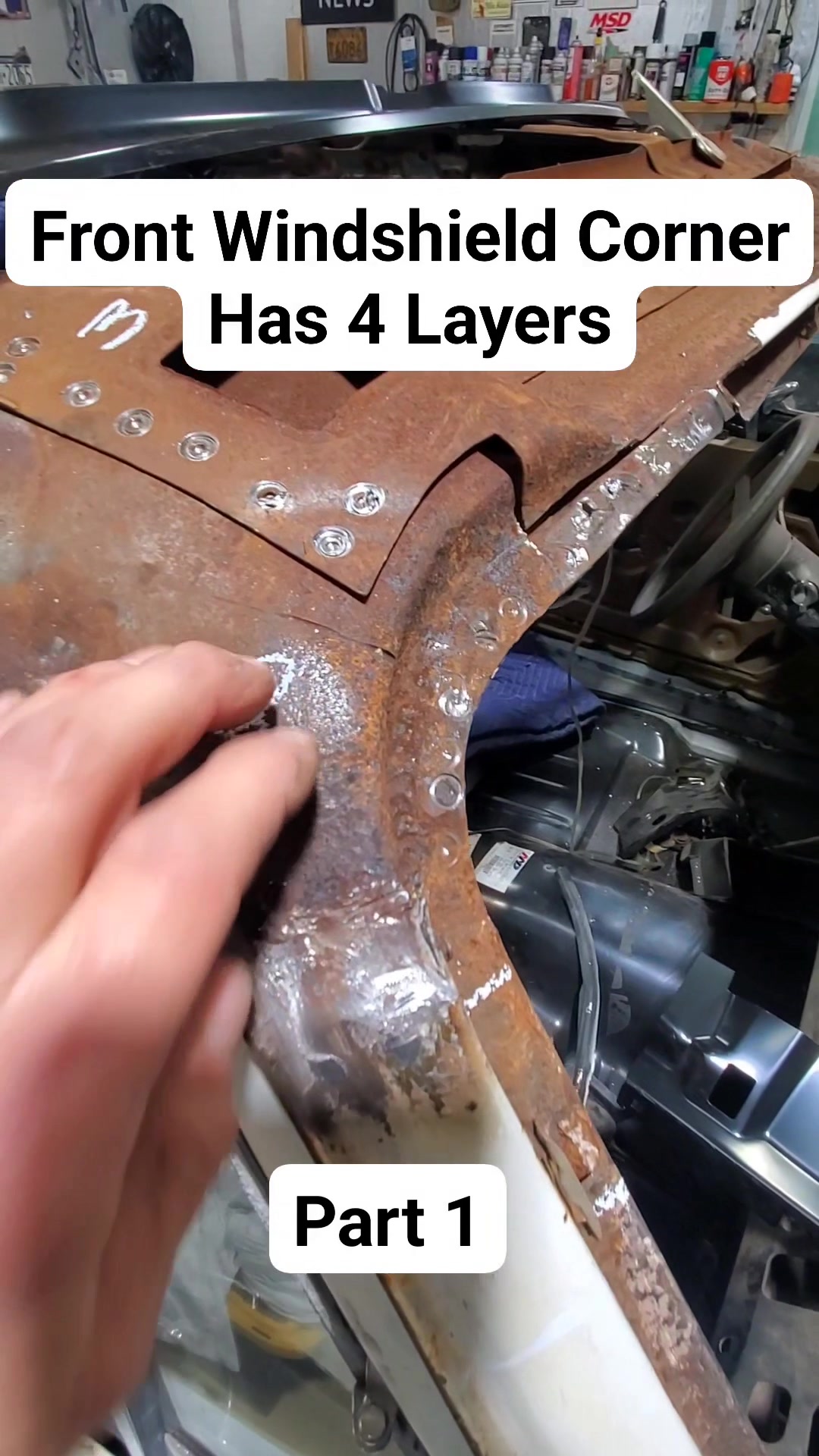 Front Windshield Corner Has 4 Layers #NoVA #project #carbuild #tips ...