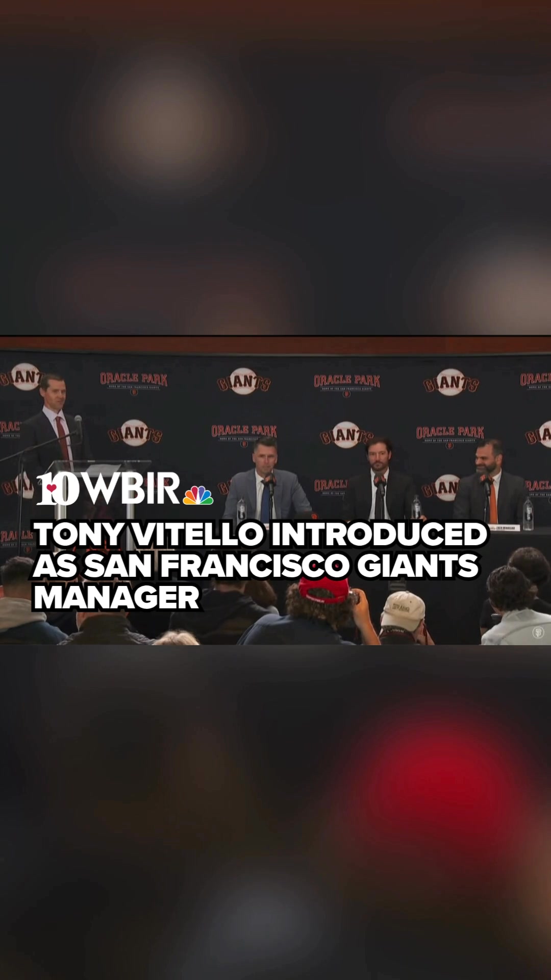 Former Tennessee baseball coach Tony Vitello was introduced as the San ...