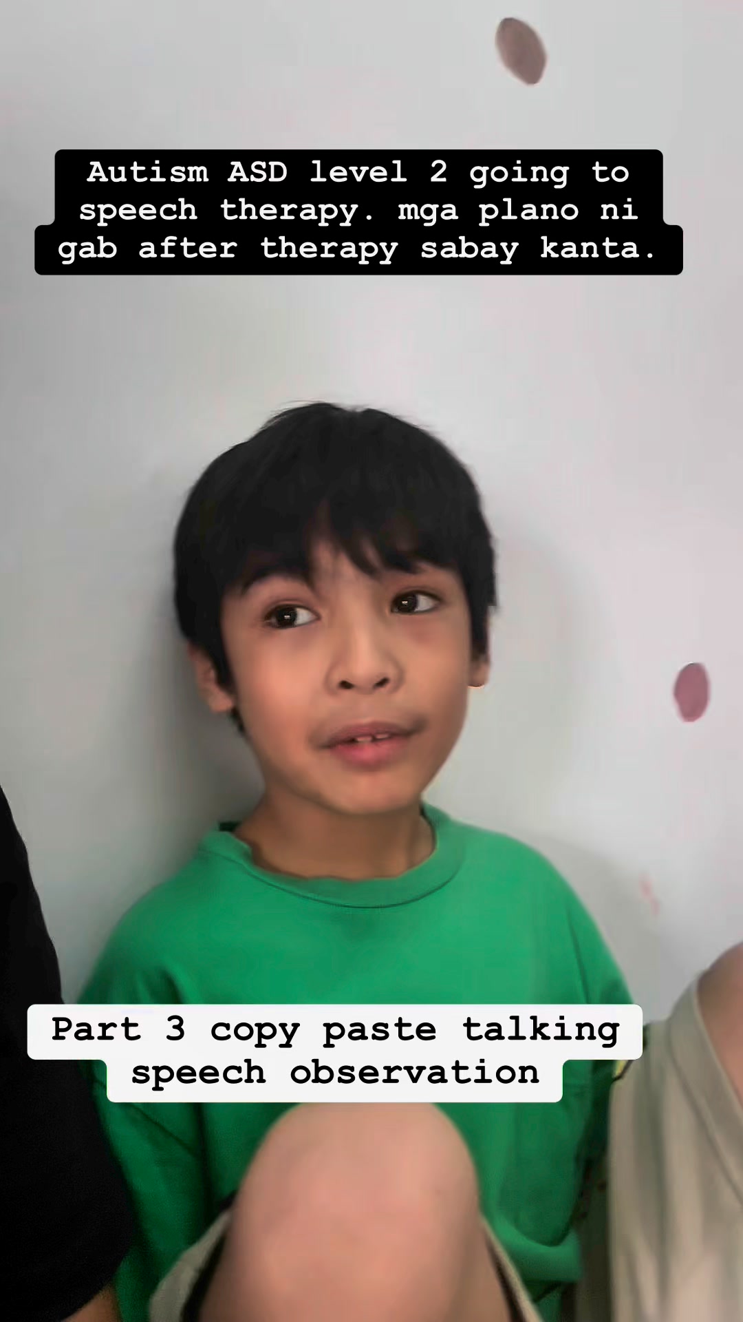Autism ASD level 2 going to speech therapy. mga plano ni gab after ...
