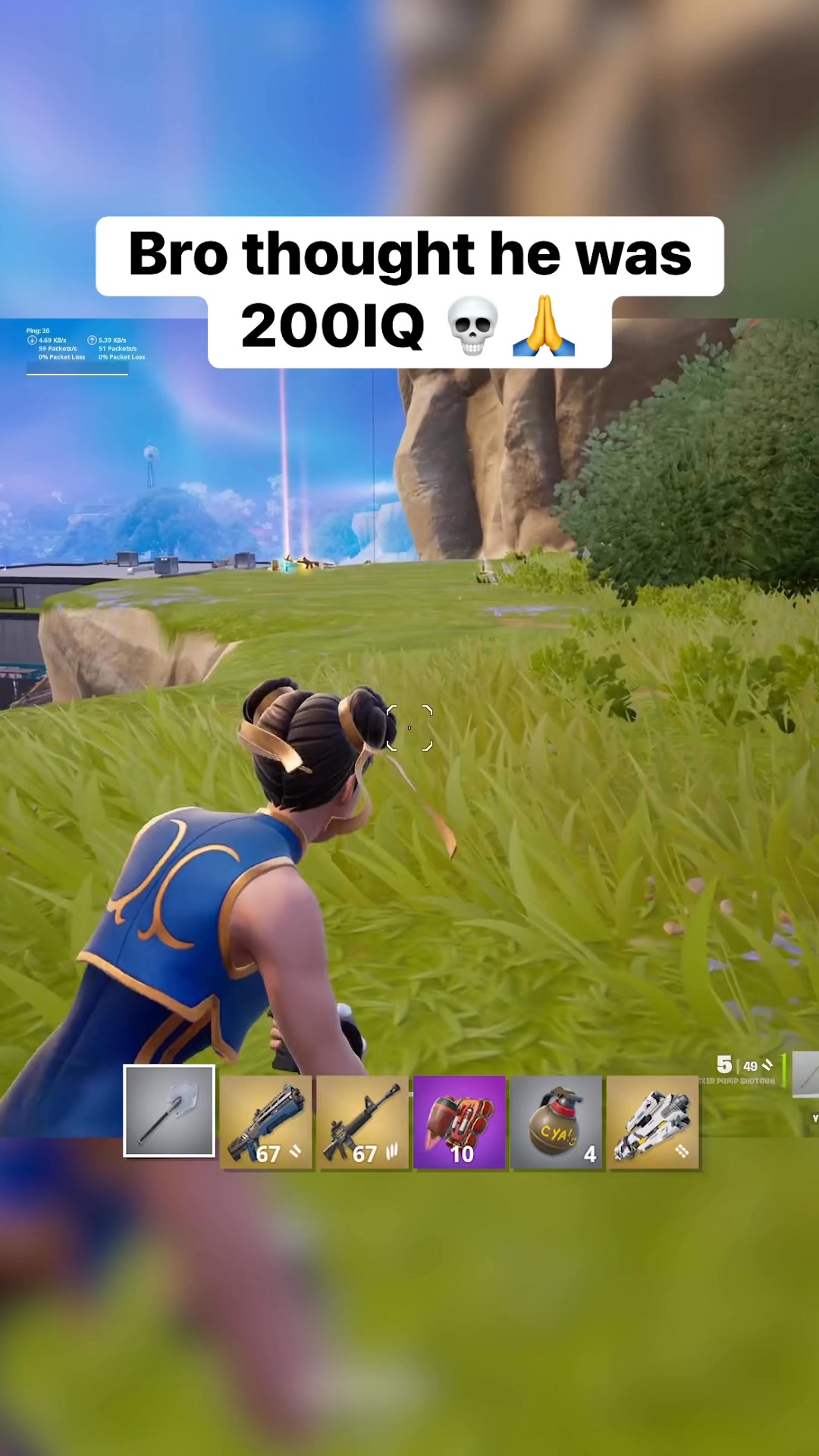 Bro thought 😭💀 #fortniteclips #gaming #fortnite | Syzify Fortnite ...