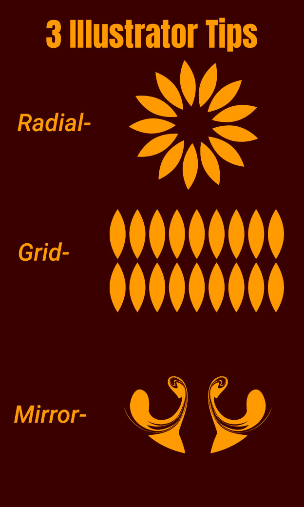 How To Use The Repeat Tool By Adobe Illustrator #fblifestyle Follow Me ...
