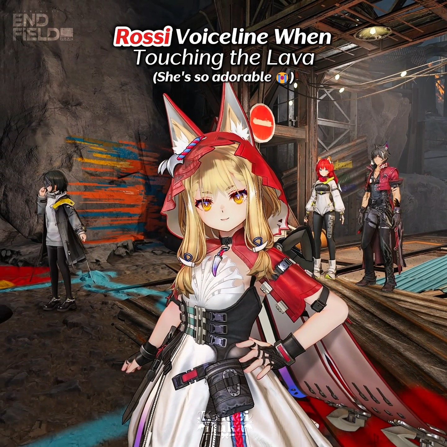 ROSSI THE FLOOR IS LAVA.. 😭 | Arknights Endfield #Endfield