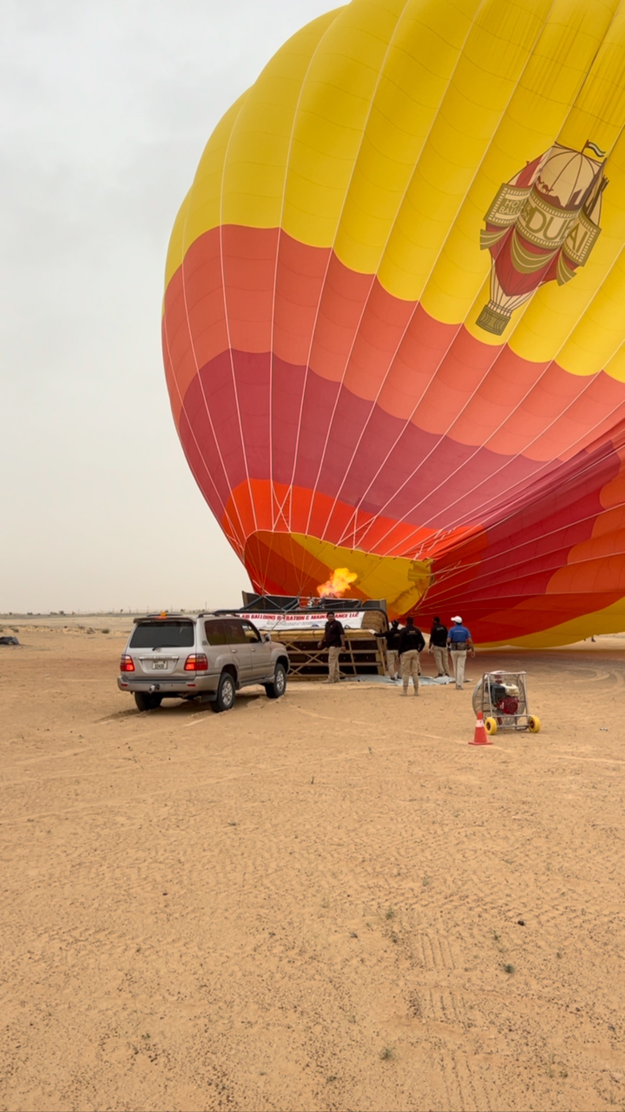 #viral #instagram #video #dxb #dubai #falcon #desert #flight #balloons ...