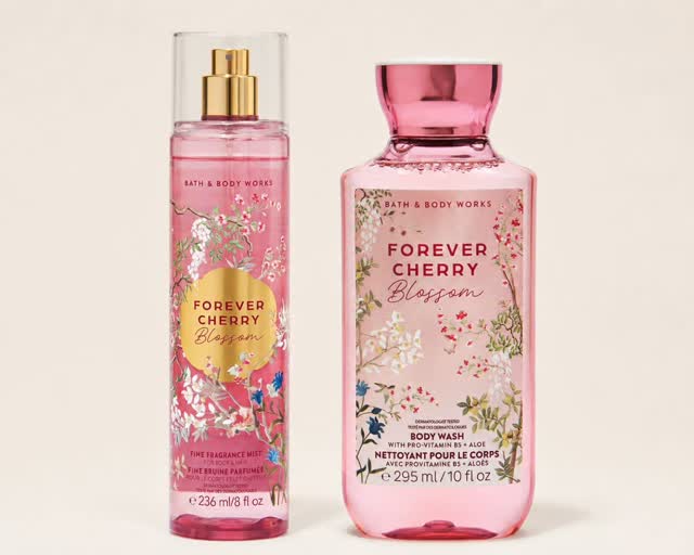 New forever cherry blossom at bath & body works #bathandbodyworks
