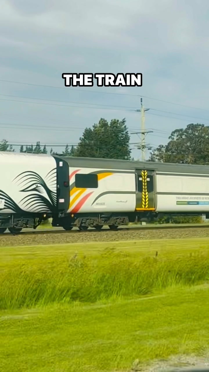 Epic train ride! The cruise side by side with KiwiRail and Great ...
