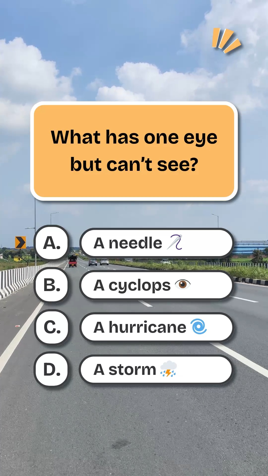 What has one eye but can’t see? 🤔 #prashantquiz #brainteaser #riddles # ...