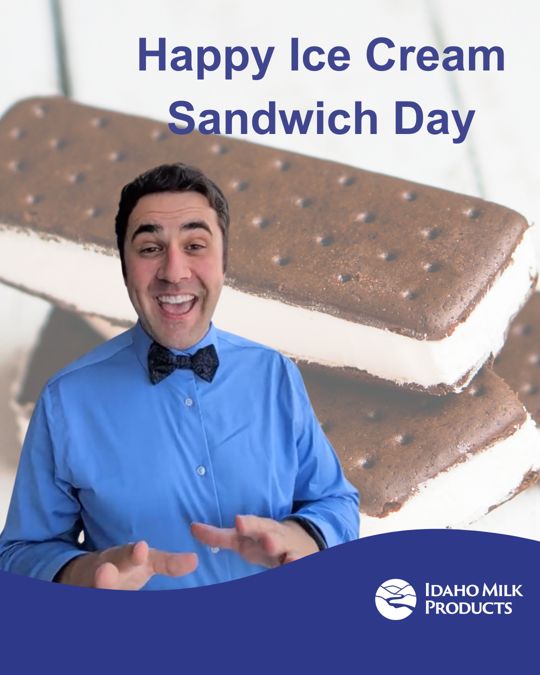 ice cream sandwich dress Happy Day! 🍦🥪 At Idaho Milk Products, we're proud to supply the freshest milk protein ingredients that help create delicious treats like ice cream sandwiches. Here's to daring food ice cream outfits Women's Business Casual Dresses pants_location If you have not COLOR:SKY