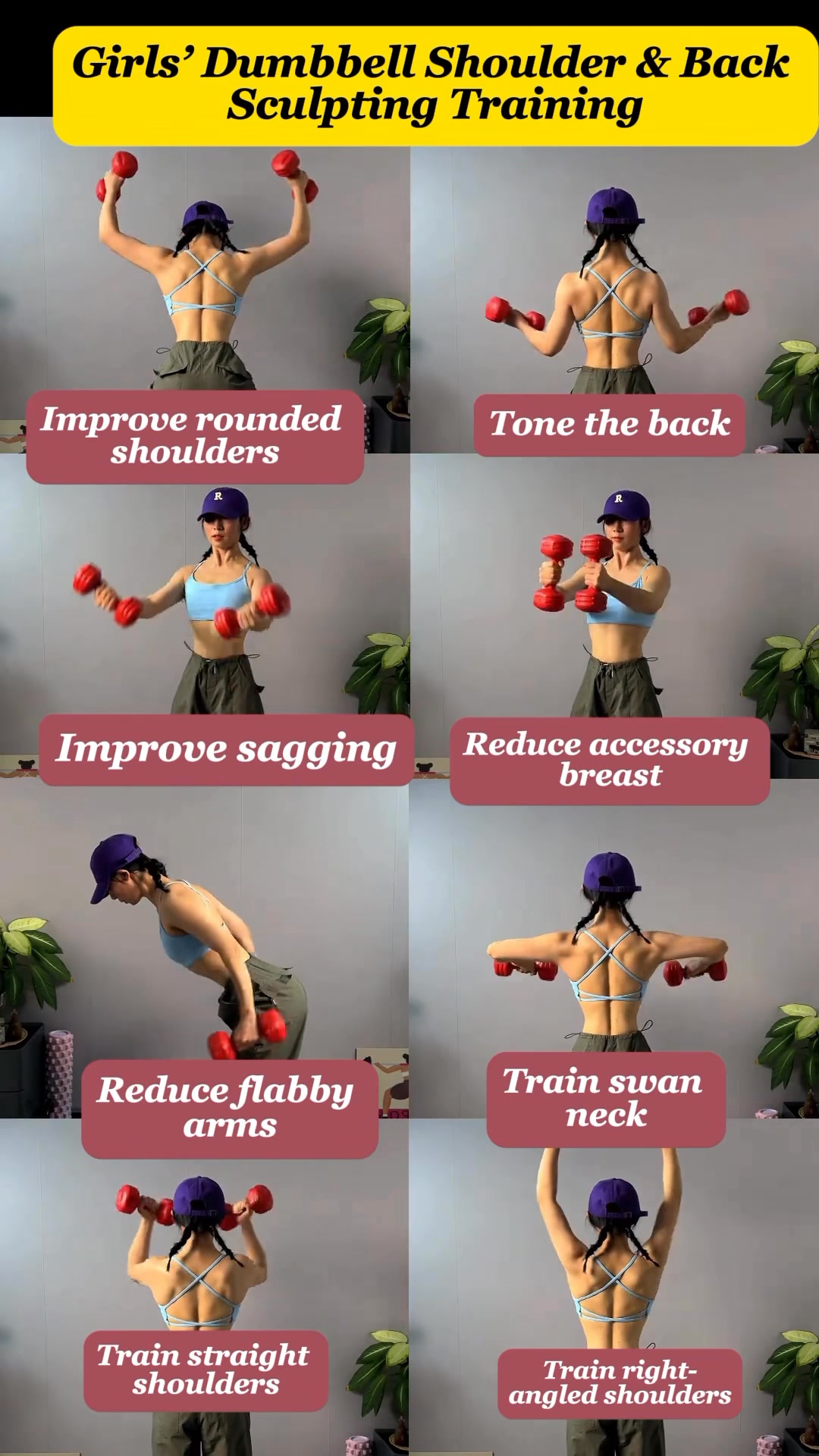 All-in-One Dumbbell Routine for Ladies—Total Body Shaping! # ...