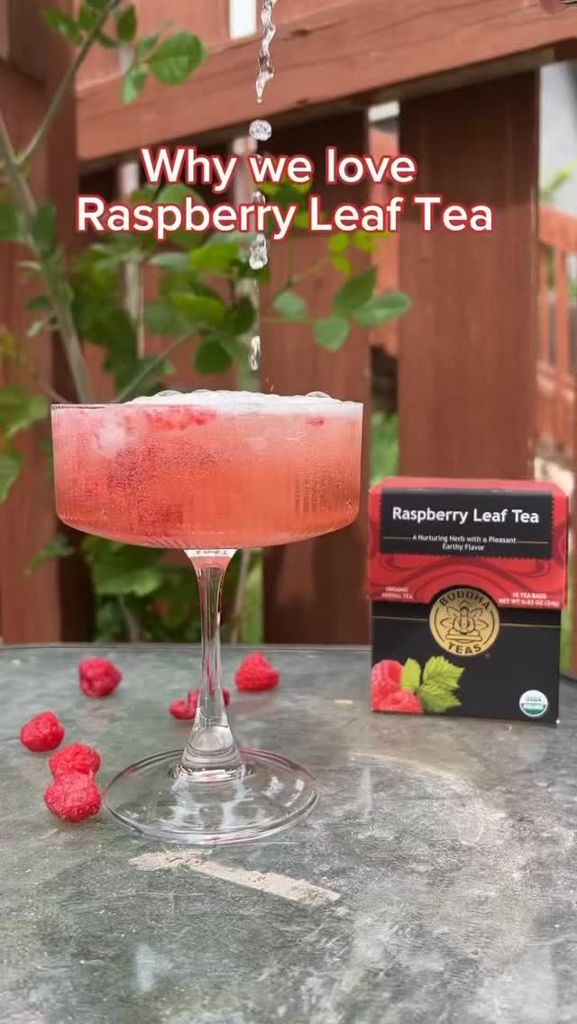 Raspberry leaf tea = the underrated queen of cycle care 👑🍃 Packed with ...