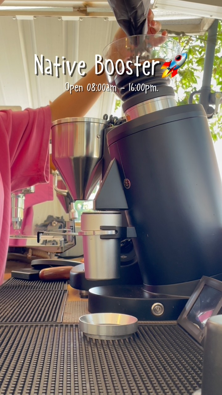 Native Booster🚀🌳☕️ Native Coffee.23 #เนทีฟคอฟฟี่ #กาแฟมหาสารคาม