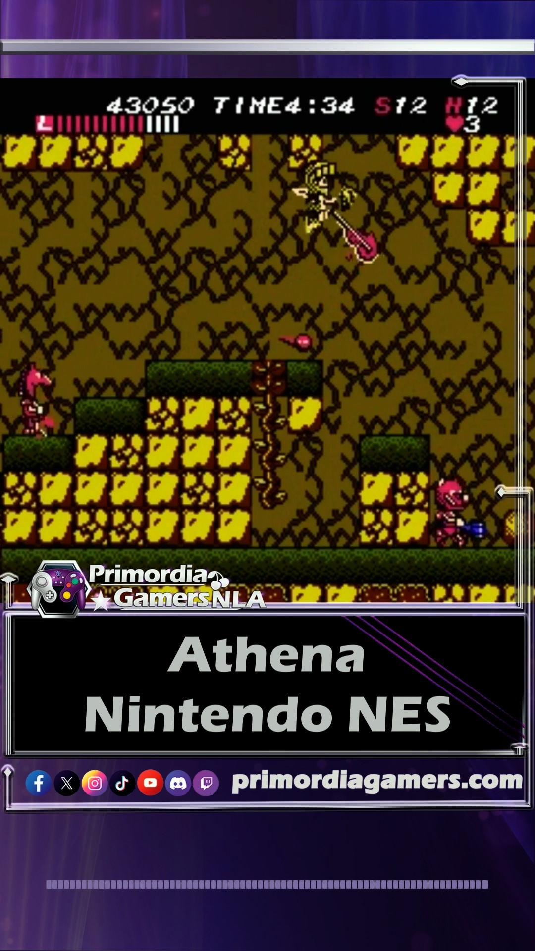 Athena | ¡Reino de Fantasía! | NES Classic! 👑⚔️ ESP | Jareelith