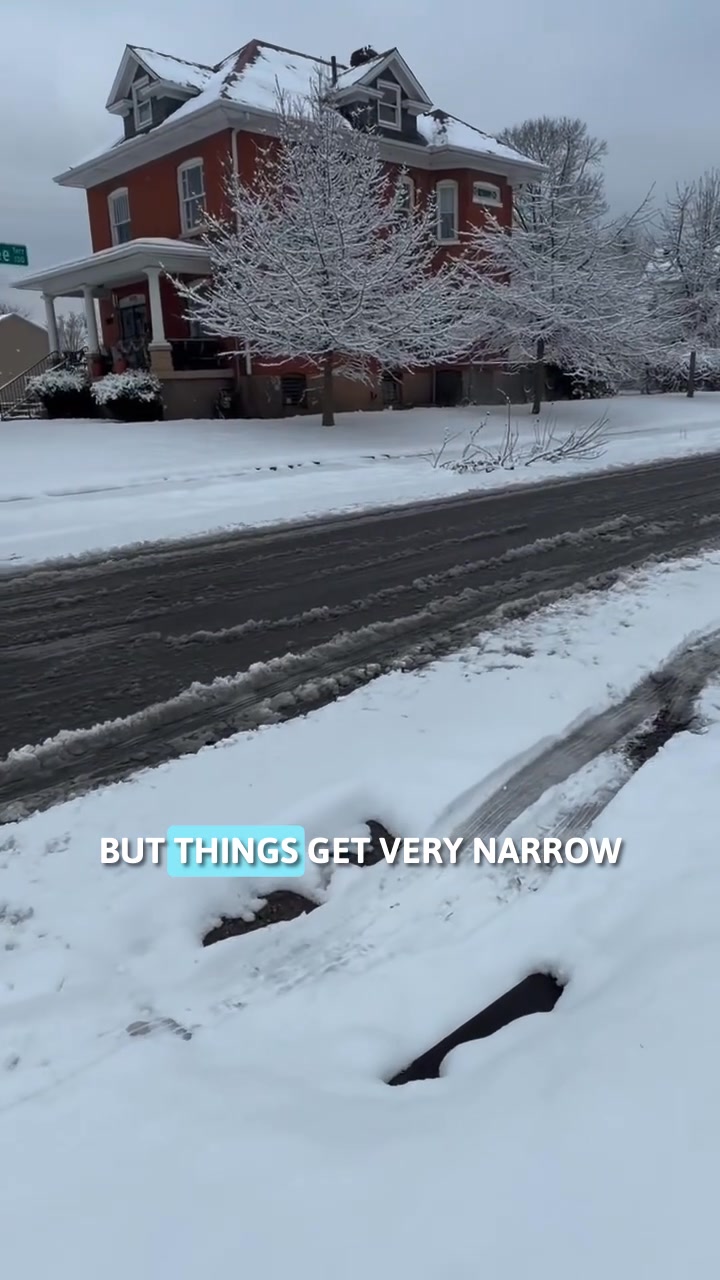 ROAD CONDITIONS | Sam Carter is showing us what a lot of the smaller ...