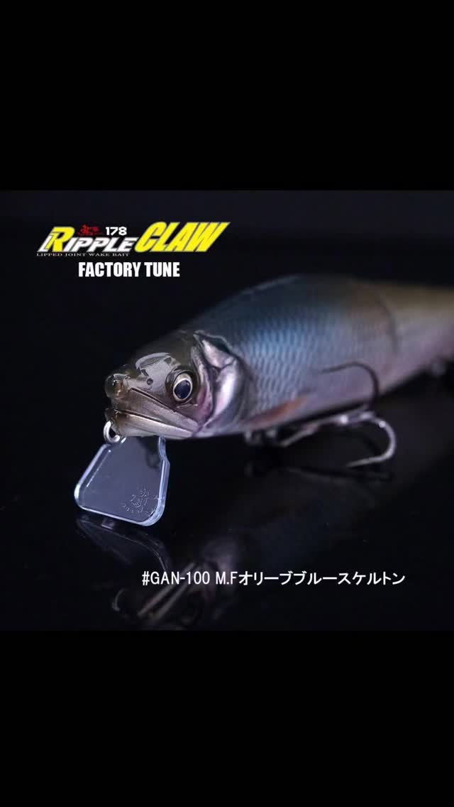 2026 NEW!!! 】 新）RIPPLE CLAW 178 【 M.Fオリーブブルースケルトン