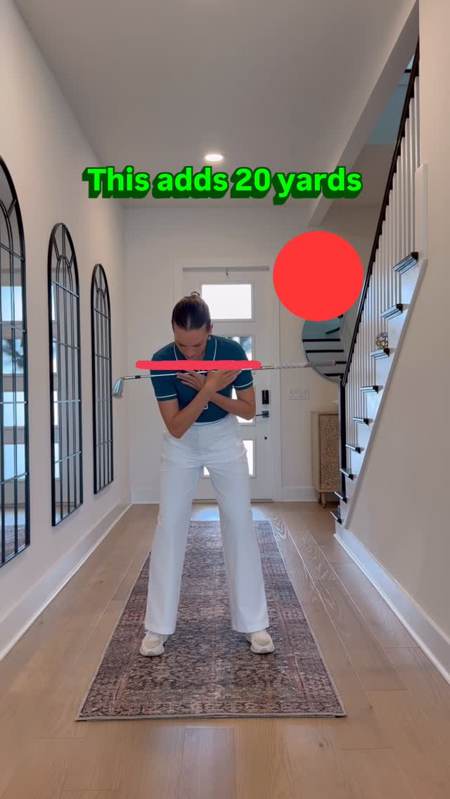 Fix the #1 contact killer! 💪🏻 How the shoulders move in the downswing ...