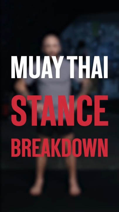 Muay Thai stance breakdown (great for beginners 👊) #muaythai | Muay ...