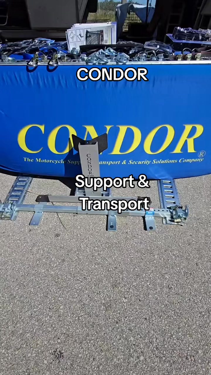 CONDOR Accommodates Any Motorcycle! #condorproducts #motorcycle # ...