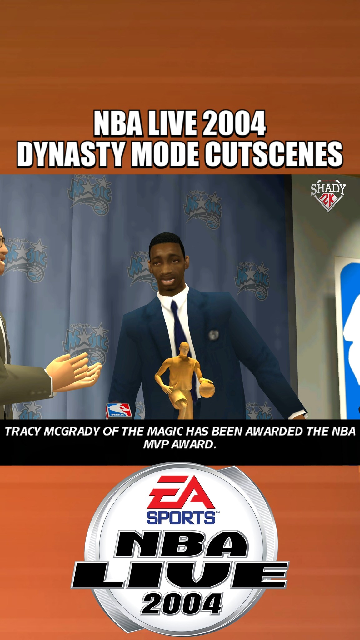 NBA Live 2004 Dnynasty mode cutscenes | Shady00018