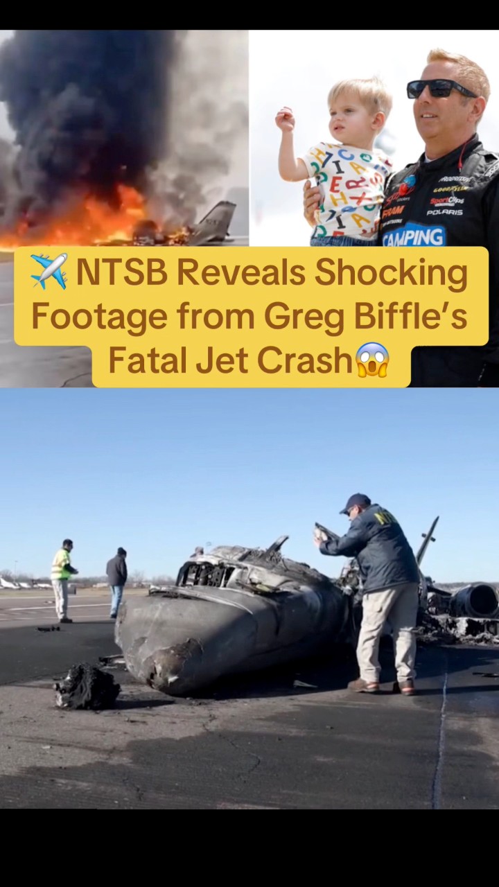 Greg Biffle’s private jet crashed in North Carolina just 7 minutes ...