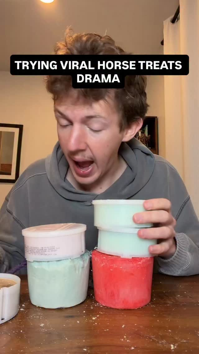 TRYING VIRAL HORSE TREATS DRAMA | TyBott Official | Facebook