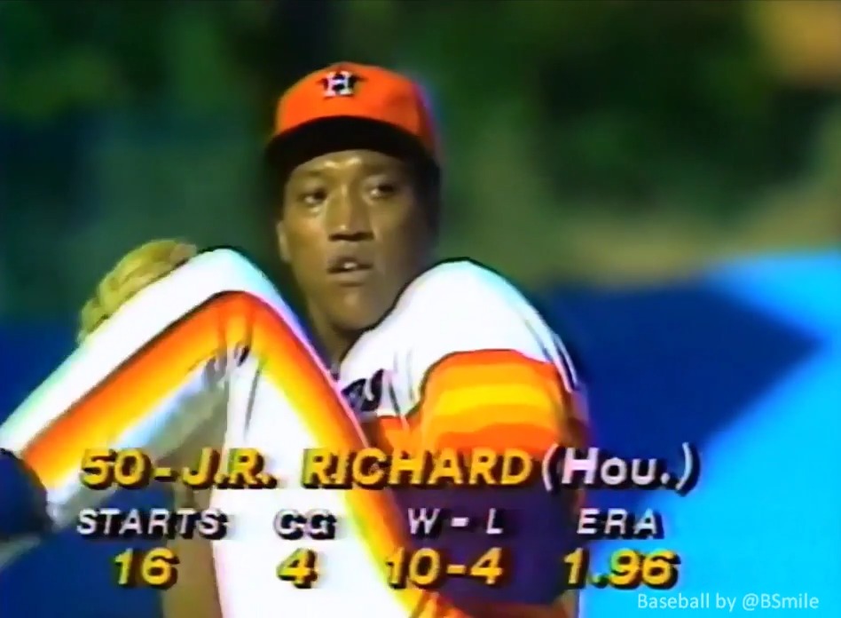 Today In 1980: Houston #Astros legend J.R. Richard hurls two