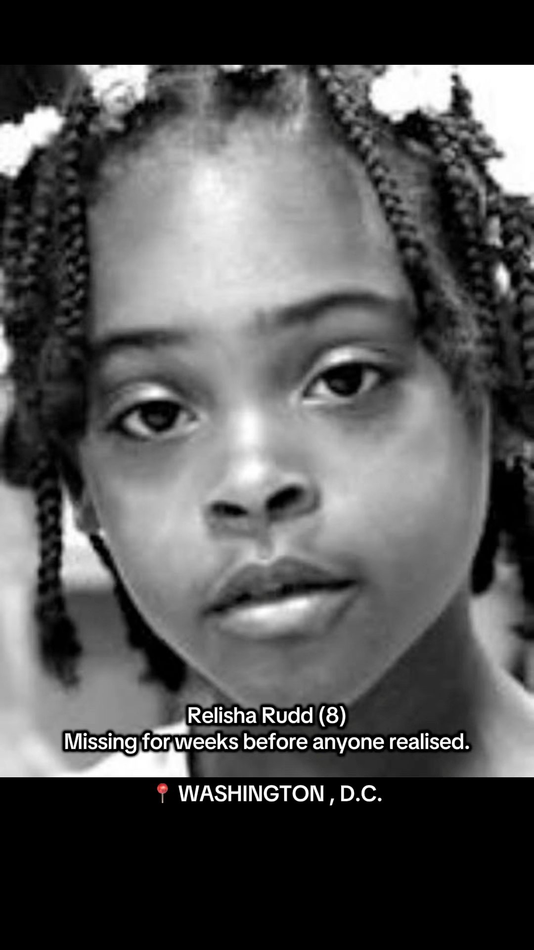 Relisha Rudd (8) Missing for weeks before anyone realised. Still ...