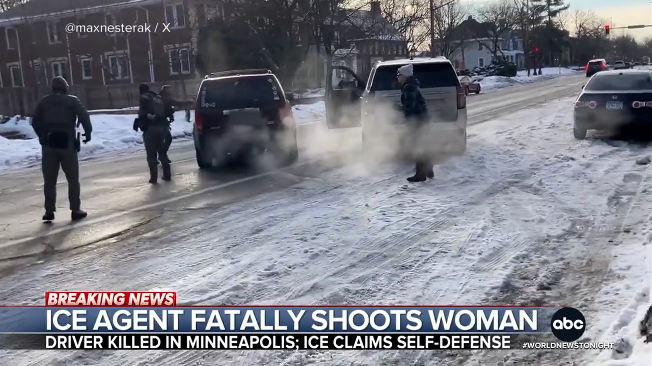An ICE agent shot and killed a woman in her car in Minneapolis ...