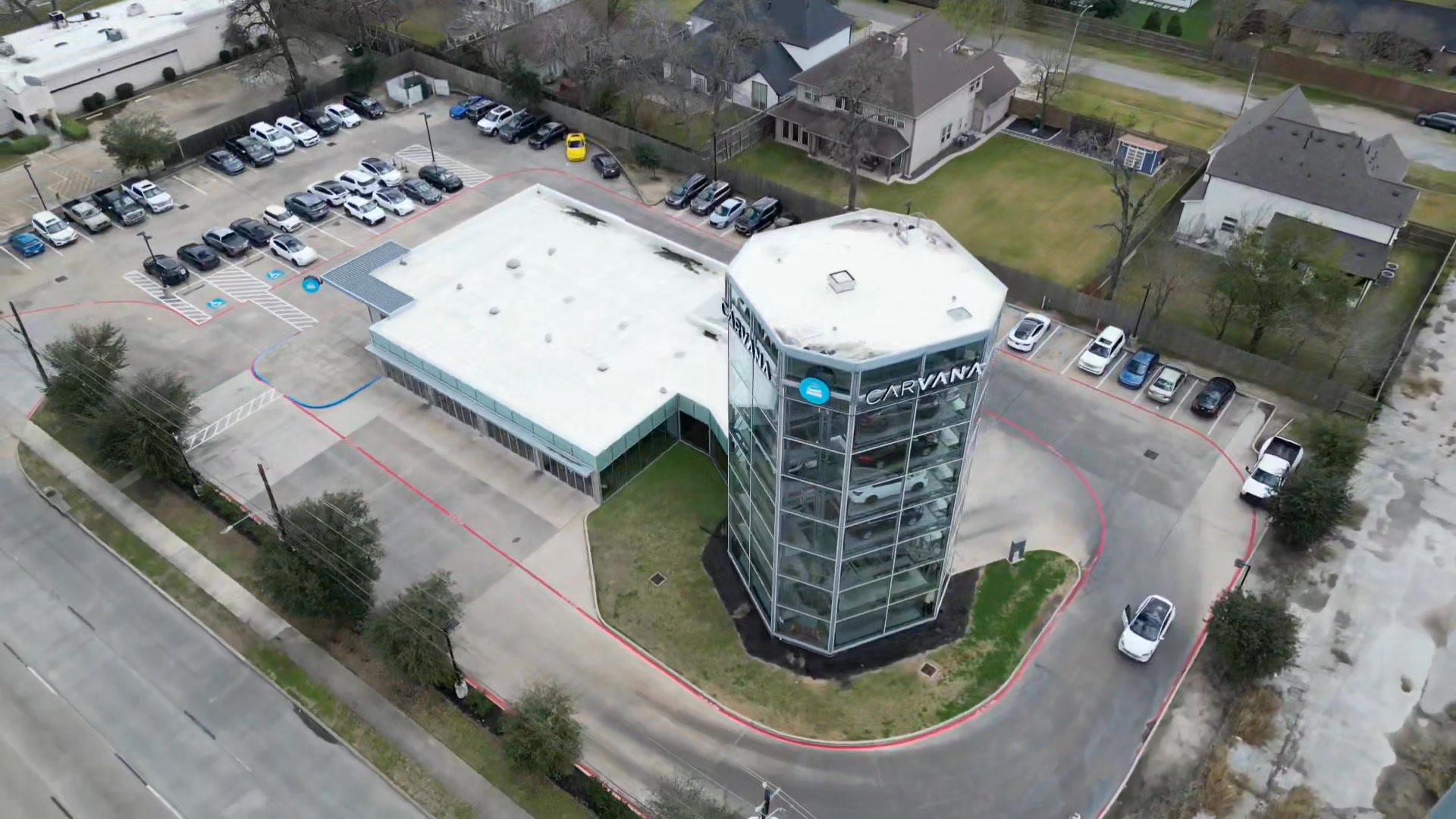 Snapped one of your Houston things.. for a friend ...the car Vending ...