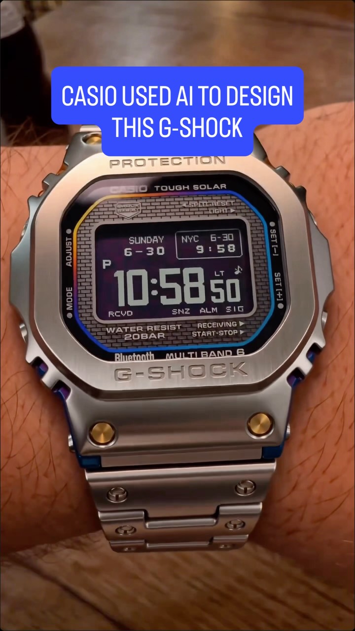 Coming soon - GMW-BZ5000RC-1ER. A limited edition rainbow-hued