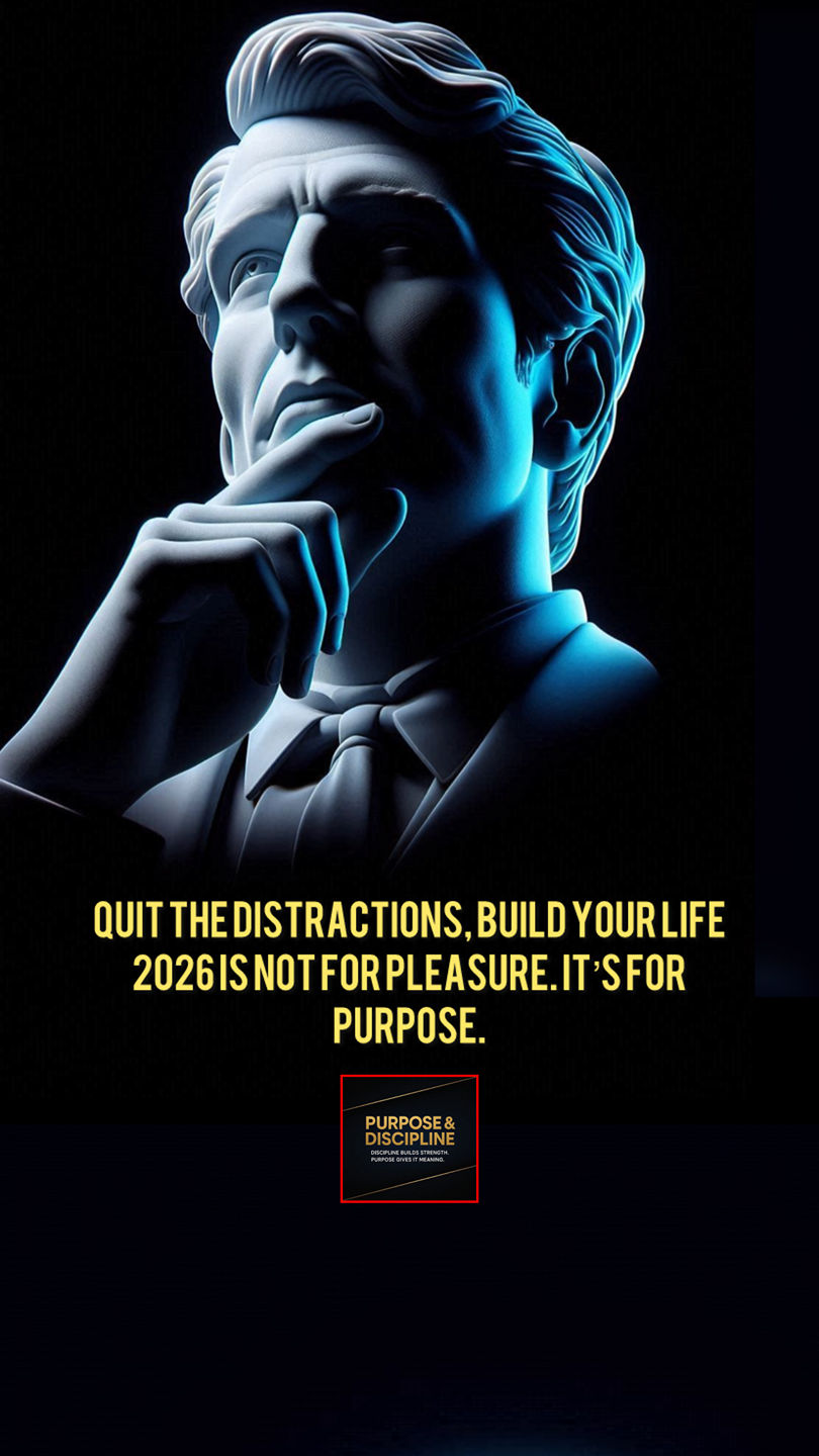 Image showcasing quite the distraction, build your life. 2026 is for the smart and the ...