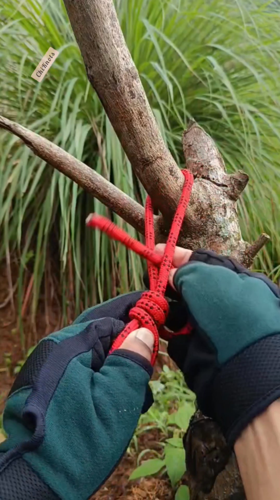 Simple Knot... #knot #knots #knotstutorial #rope #ropetutorial #diy # ...