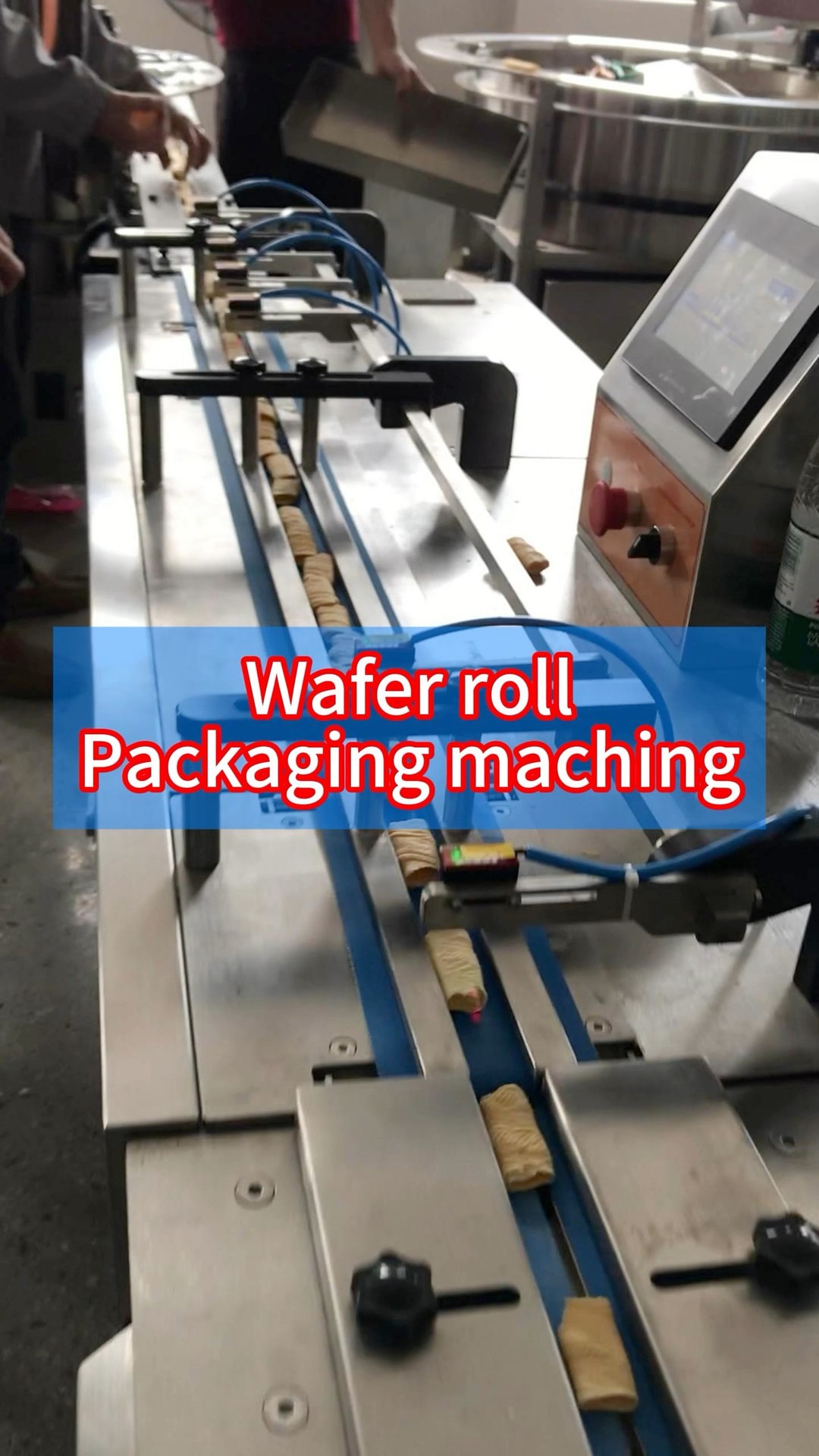 Do you know wafer roll packing machine?#packingmachine # ...