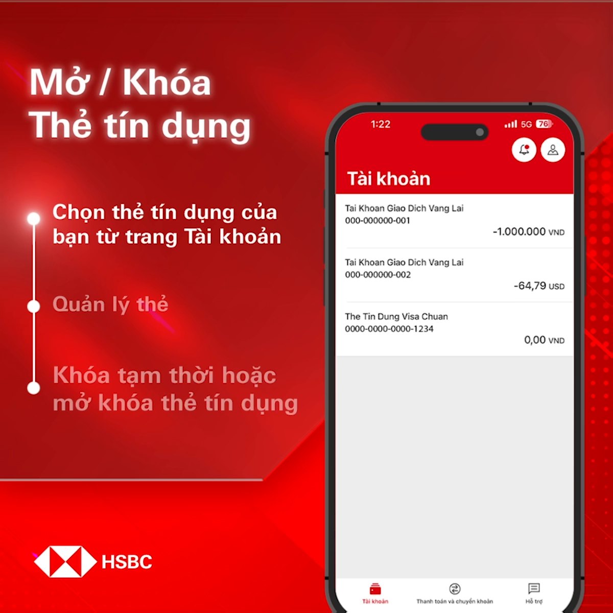 HSBC Vietnam - TĂNG CƯỜNG BẢO MẬT THẺ TÍN DỤNG VỚI CÁC... | Facebook