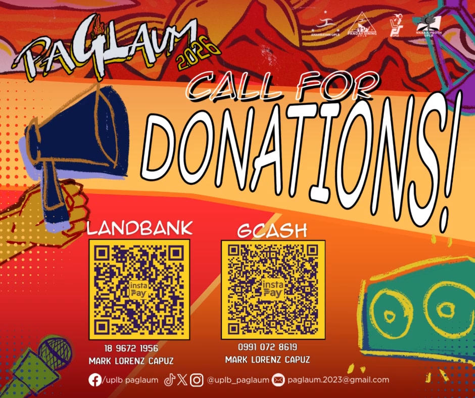 𝐂𝐀𝐋𝐋 𝐅𝐎𝐑 𝐃𝐎𝐍𝐀𝐓𝐈𝐎𝐍𝐒 🗣️📣 Sa muling pag-ugong ng ating mga tinig sa ...