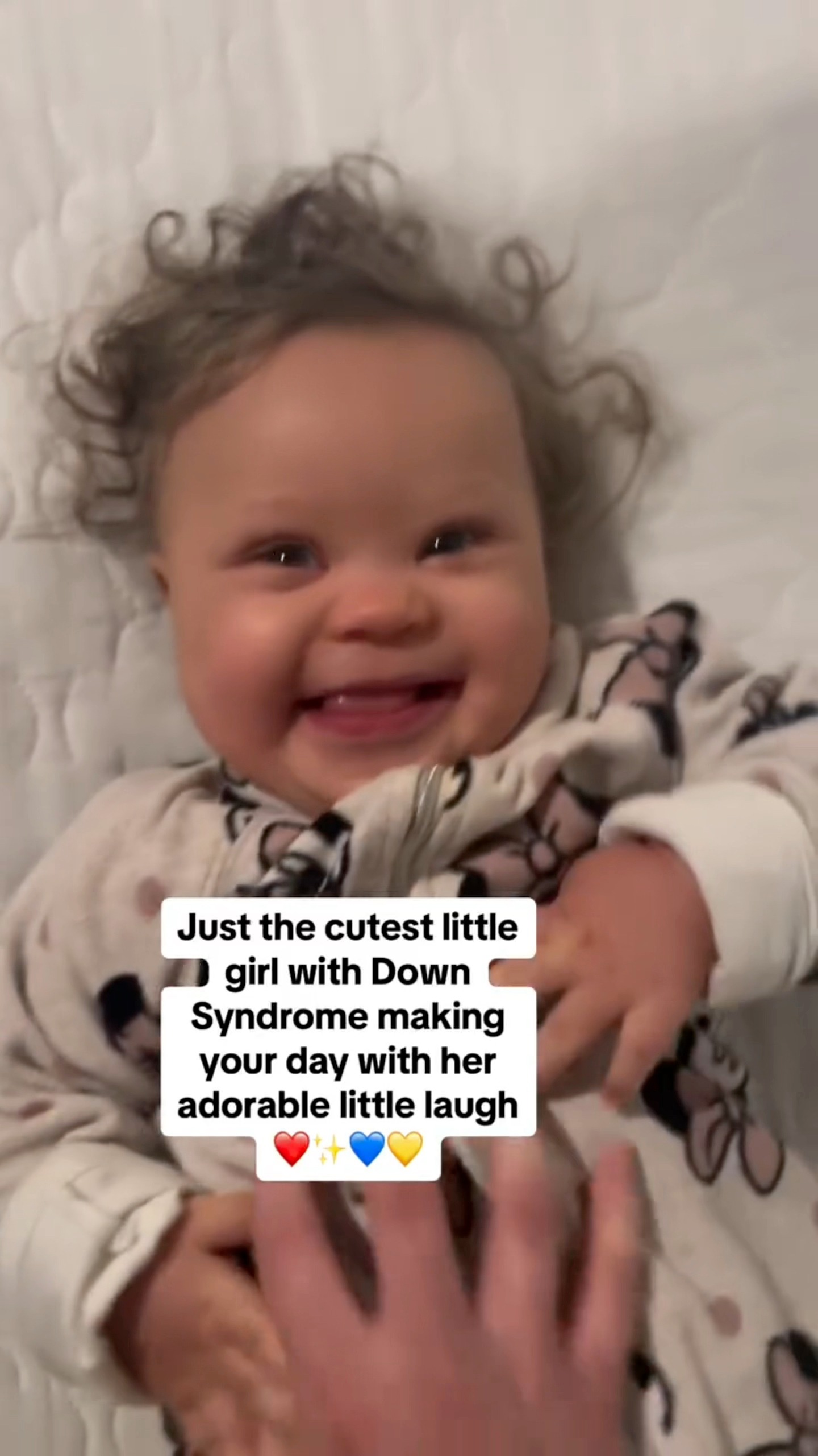 These were some of Kaya’s very first real giggles 🥹 Just a little ...