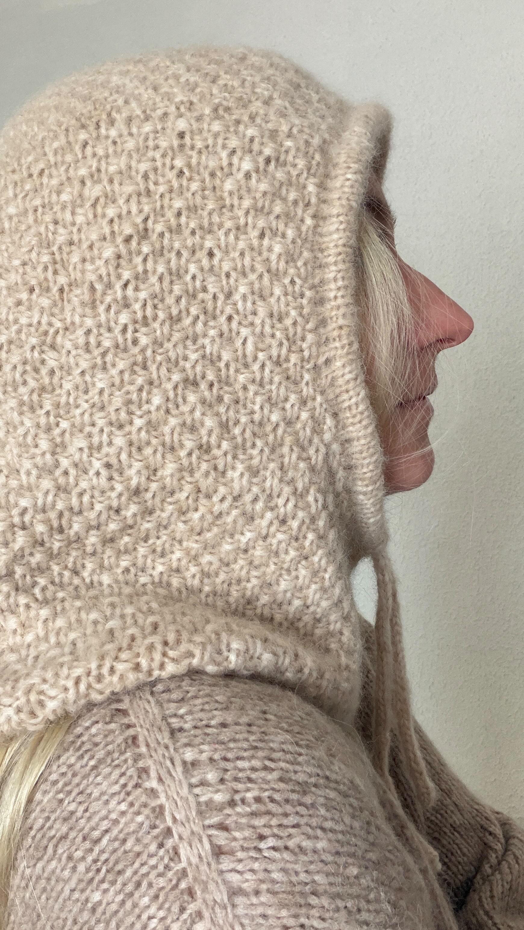 Pattern balaclava “Pearl” out now ️ Raverly link in bio Yarn Drops Air ...