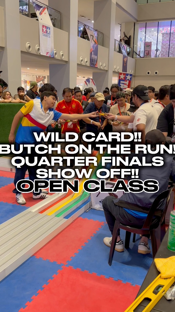 Mr. butch on the run! Open class quarter finals leg 2 Philippine cup ...