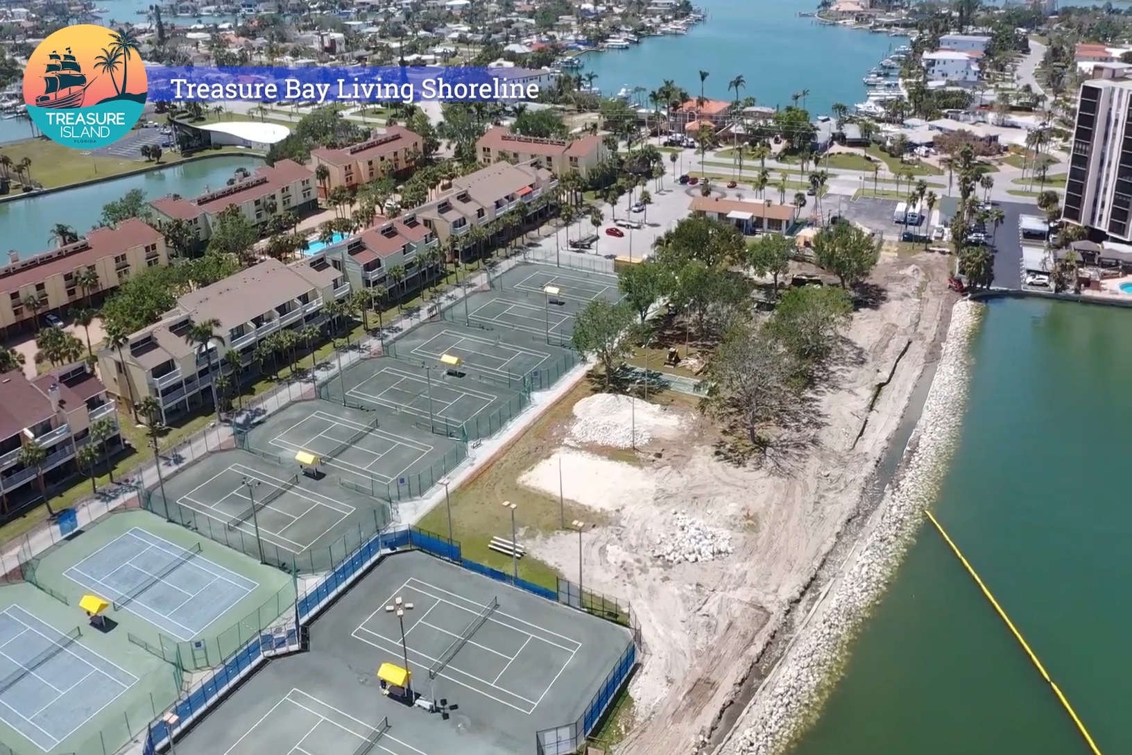 Treasure Bay Golf, Tennis & Recreation Center Living Shoreline Update ⬇ ...