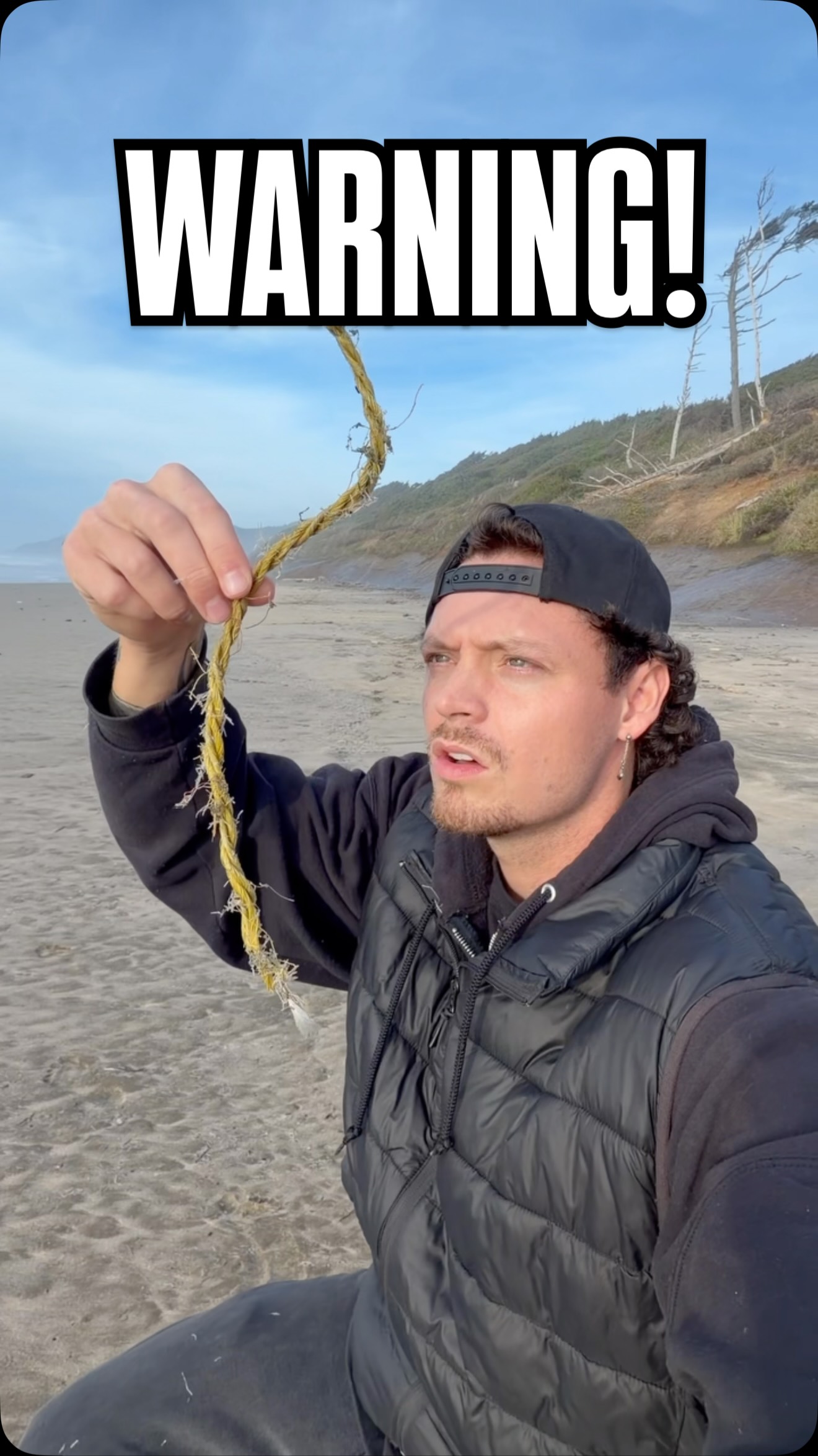 Be Careful if you See This on the Beach! ⚠️ #nature #psa #brainrot ...