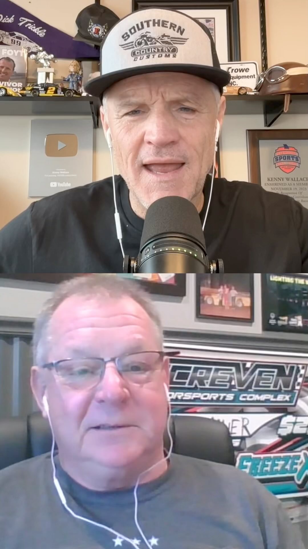 “Mad Dog” Mark Miner tells @kennywallace36 a great Ken Schrader story ...