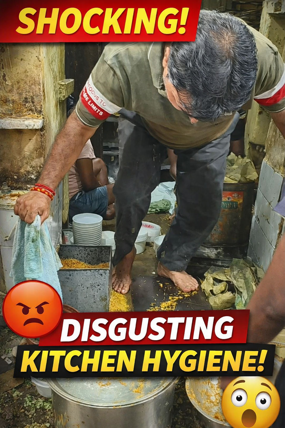 DISGUSTING KITCHEN HYGIENE #reels | Unique Street Food | Facebook