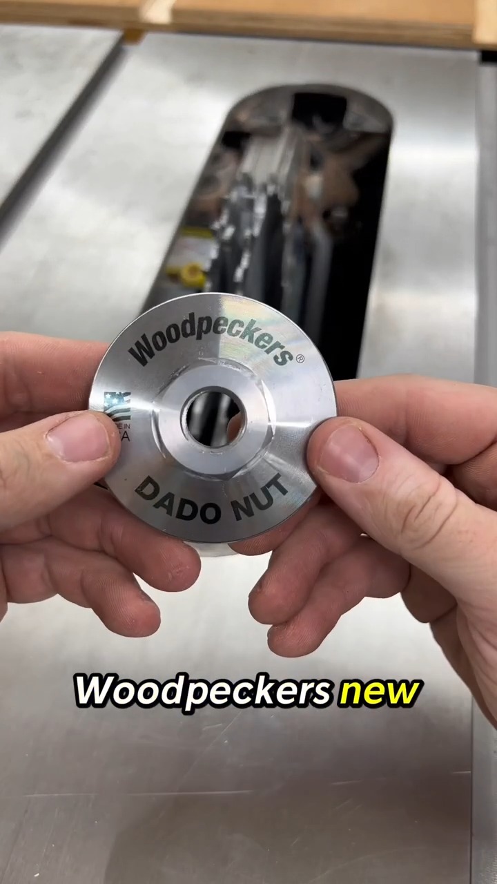 🪚 Harness your dado potential. The Woodpeckers Dado Nut gives you the ...