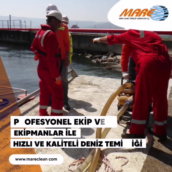 Sayısız deniz kirliliği operasyonunu başarıyla gerçekleştiren Mare ...