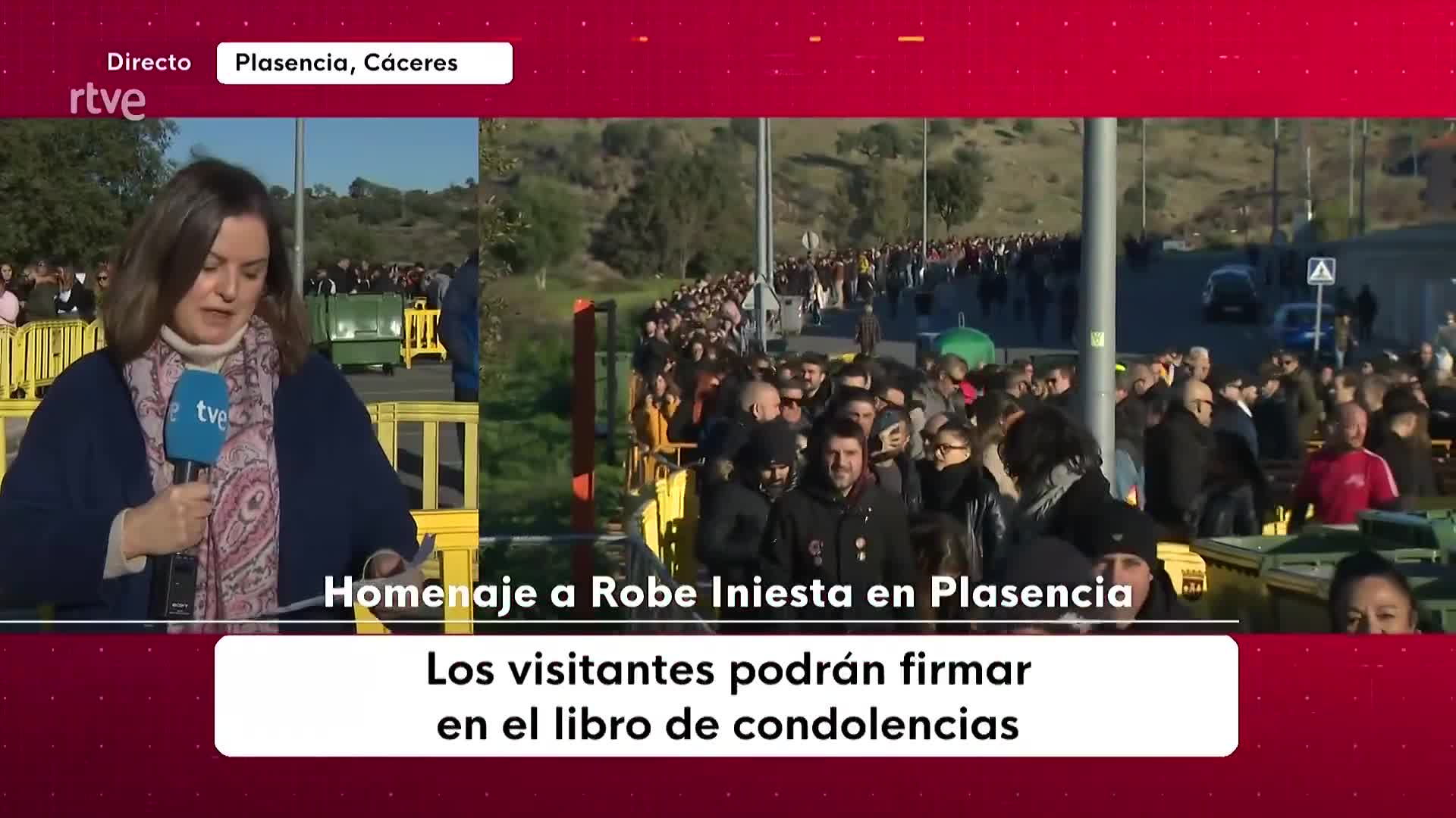 Plasencia despide hoy a Robe Iniesta. El Palacio de Congresos de la ...