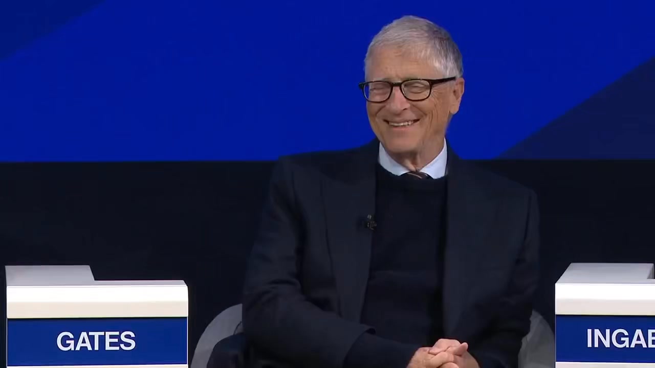 WATCH: Bill Gates speaks at #WEF26 in Davos as the Gates Foundation and ...