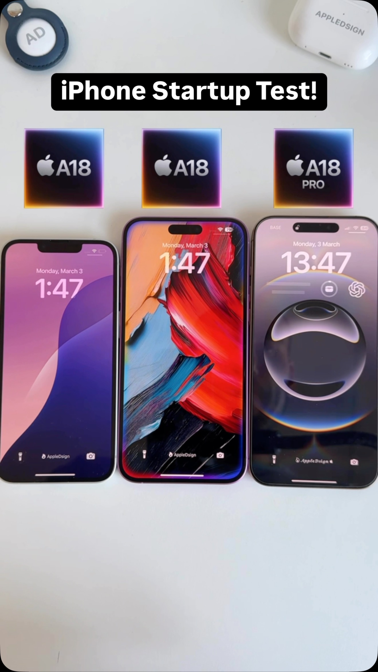 Comparing the iPhone 16e, with the iPhone 16 Plus and iPhone 16 Pro Max ...