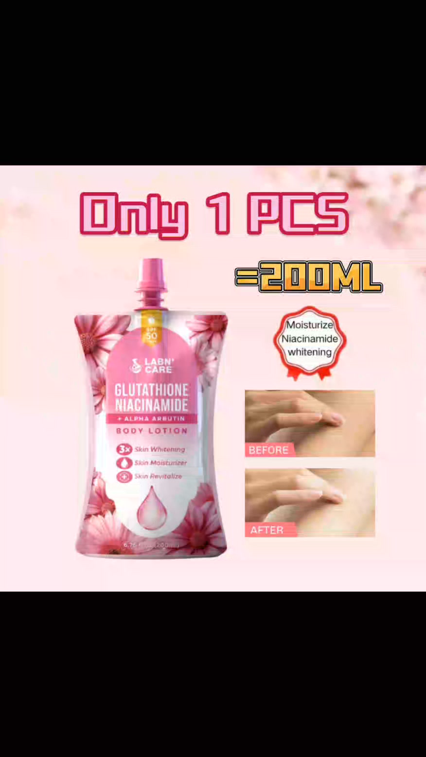 glutathione shopee #Check out Labn'Care Niacinamide Lotion ，Sunscreen, SPF 50 PA++ , Body Whtening, Skin Brightening for ₱69 - ₱239. Get it on now! , 👇👇👇, https://s.shopee.ph/9Kh7Zr0gXr | AN GE LA The B-12 Store | Category_Shop By Goal/Eyes & Hearing Support Option:1200mg