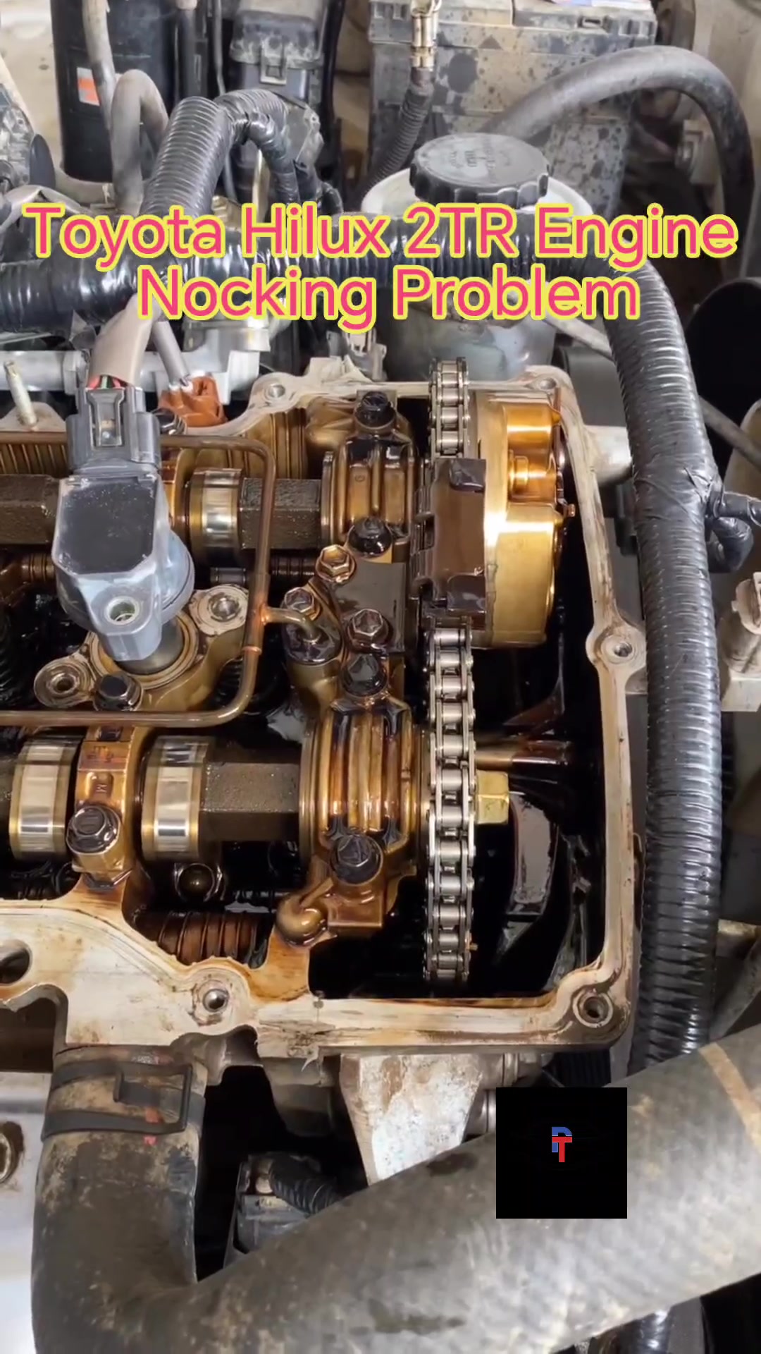 Toyota Hilux 2TR Engine Nocking Problem🛠️ #reelsvideoシ #reelsviralシ ...